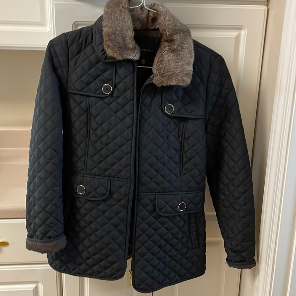 Weatherproof quilted jacket